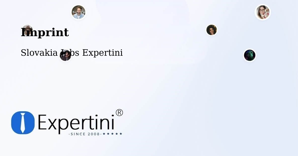 Imprint – Okres Revúca - Slovakia Jobs Expertini